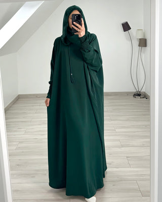 Abaya capuche