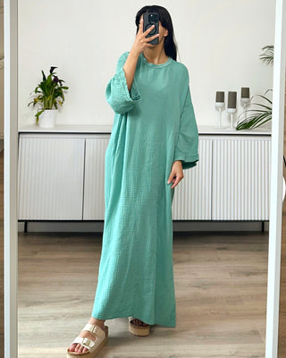 Robe Selin gaze de coton