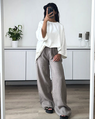 Pantalon lin