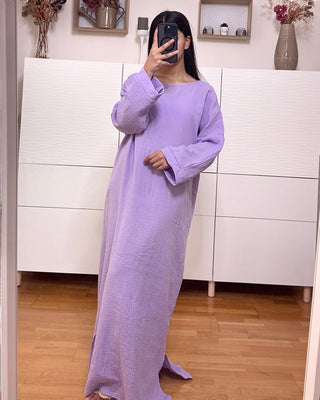 Robe Selin gaze de coton